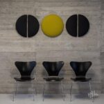 Eclipse - panneau acoustique décoratif