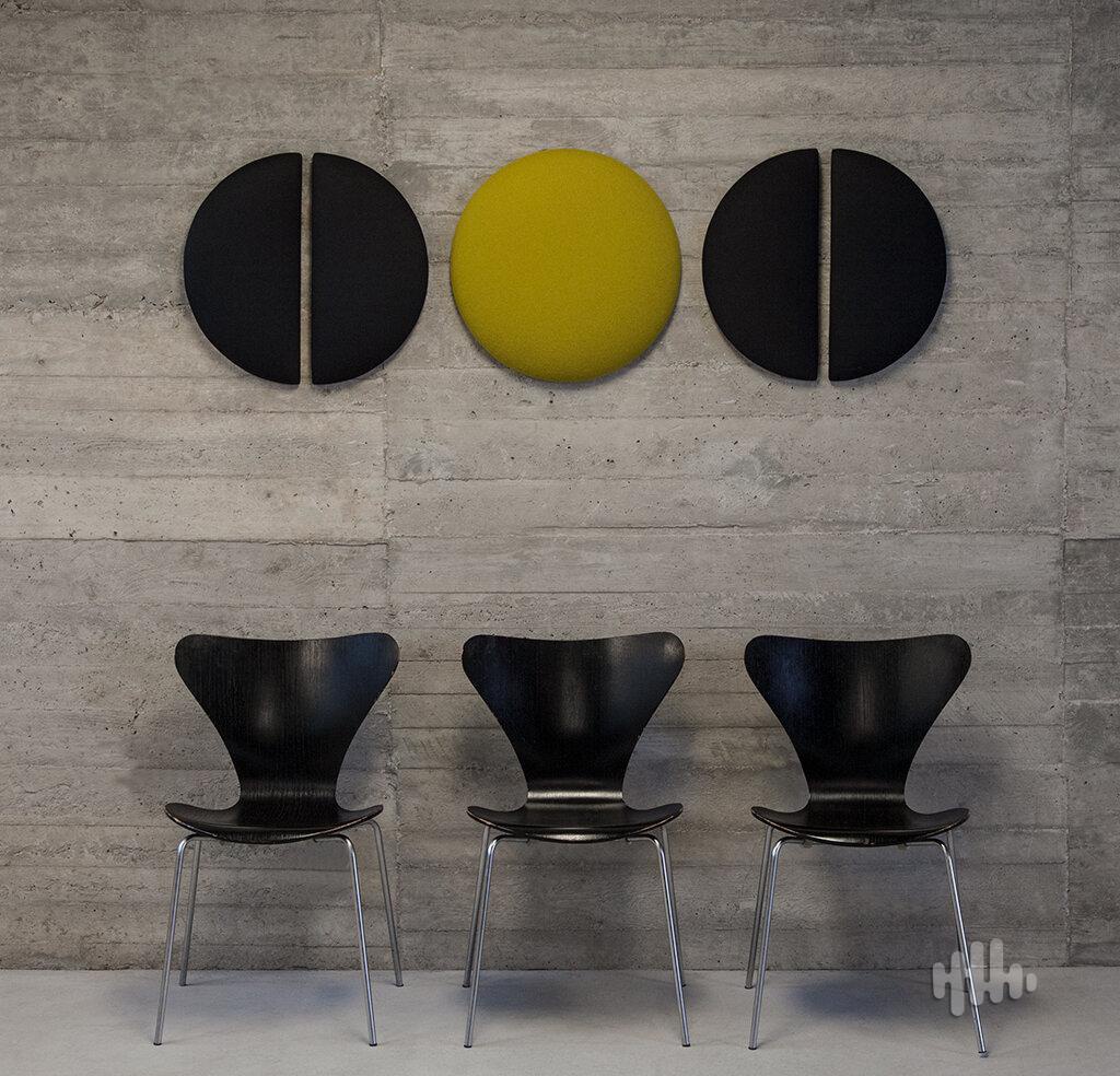 Eclipse - panneau acoustique décoratif