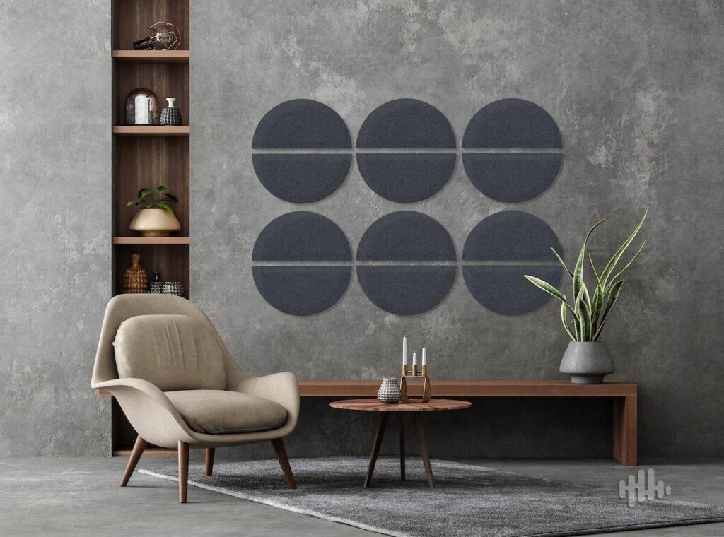 Eclipse - panneau acoustique décoratif