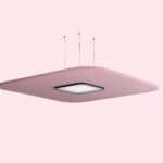 Tetra - luminaire acoustique