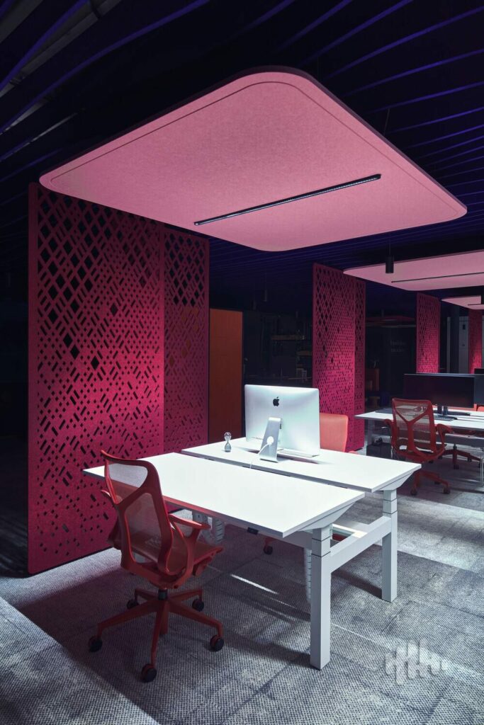 Bysso - luminaire acoustique