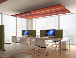 Silente LED Linear - luminaire acoustique