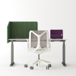 WRAP & MOON - écran acoustique de bureau en PET