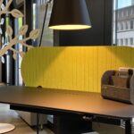 WRAP & MOON - écran acoustique de bureau en PET