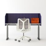 WRAP & MOON - écran acoustique de bureau en PET