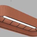 UMBRA LONG - luminaire acoustique